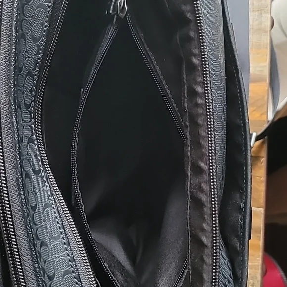 Coach Heritage Signature Embossed PVC Commuter - Picture 13 of 16